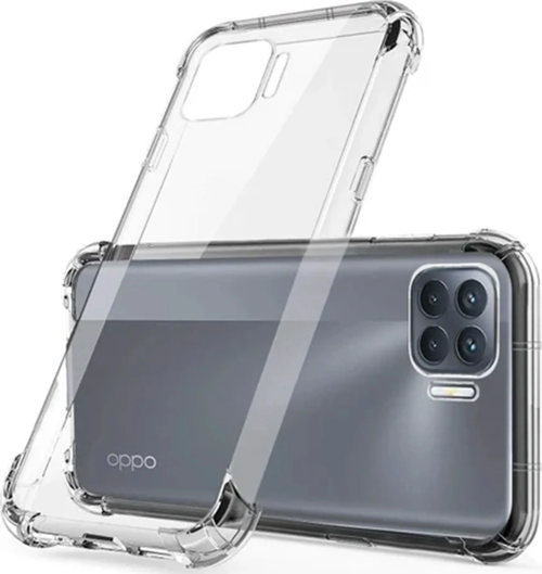 Oppo A73 Kapak Airbag Antishock Köşe Korumalı Şeffaf Silikon Kılıf