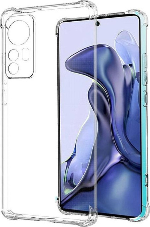 Xiaomi Mi 12 Kapak Kamera Korumalı Şeffaf Airbag Antishock Köşe Korumalı Silikon Kılıf