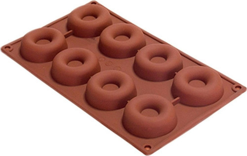 Silikon Kalıp Donut Kek Kurabiye Ve Çikolat Kalıbı BT-091