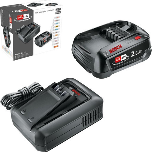 18 Volt Başlangıç Seti (1x2,5 Ah + AL 18V-44)