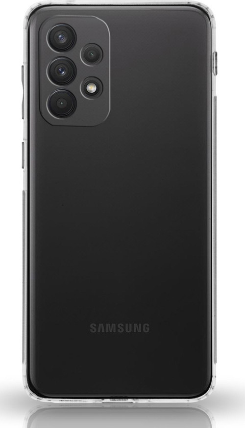 Samsung Galaxy A23 Kapak Tıpalı Kamera Korumalı Şeffaf Premier Silikon Kılıf