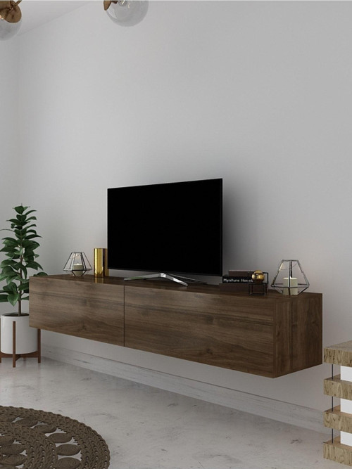 Duvara Monte Tv Sehpası Ceviz S6200-2