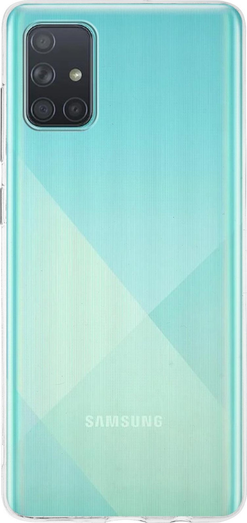 Samsung Galaxy A71 Kapak 1mm Şeffaf Silikon Kılıf