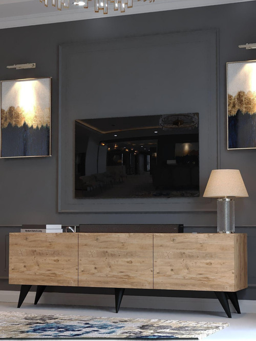 Festival Tv Sehpası Q3817-6 Atlantik Çam