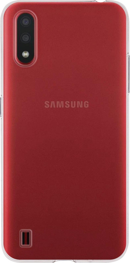 Samsung Galaxy A01 Kapak 1mm Şeffaf Silikon Kılıf