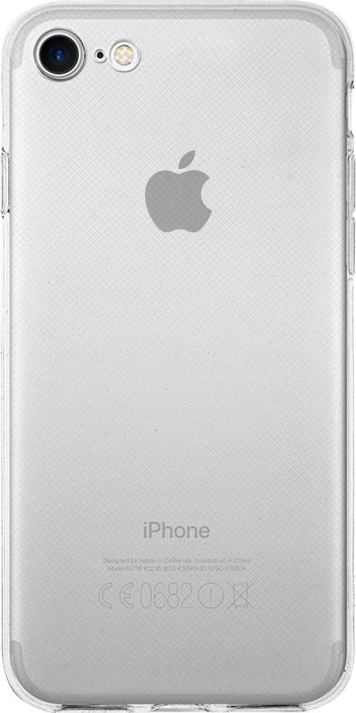 Apple iPhone 7 Kapak 1mm Şeffaf Silikon Kılıf