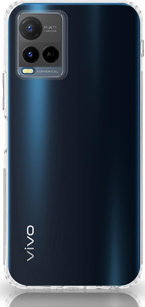 Vivo Y21s Tıpalı Kamera Korumalı Şeffaf Premier Kılıf
