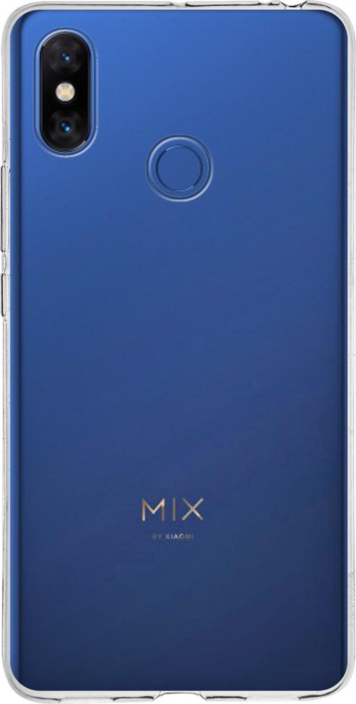 Xiaomi Mİ Mix 3 Kapak 1mm Şeffaf Silikon Kılıf