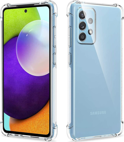 Samsung Galaxy A52 Kapak Şeffaf Airbag Antishock Köşe Korumalı Silikon Kılıf