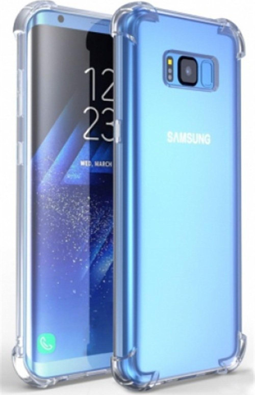 Samsung Galaxy S8 Şeffaf Airbag Antishock Köşe Korumalı Silikon Kılıf