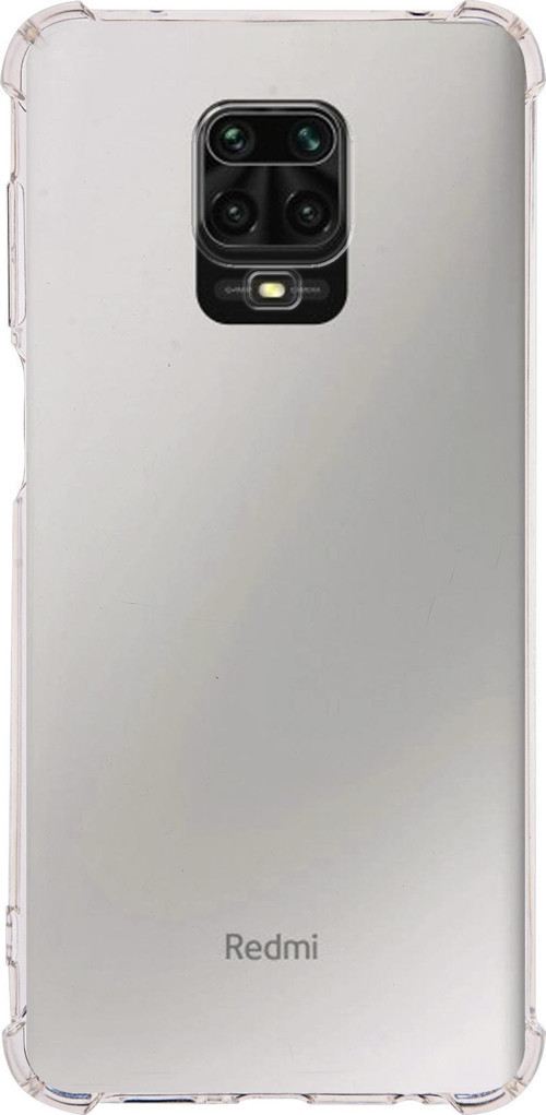 Xiaomi Redmi Note 9S Kapak Köşe Korumalı AirBag Antishock Şeffaf Silikon Kılıf