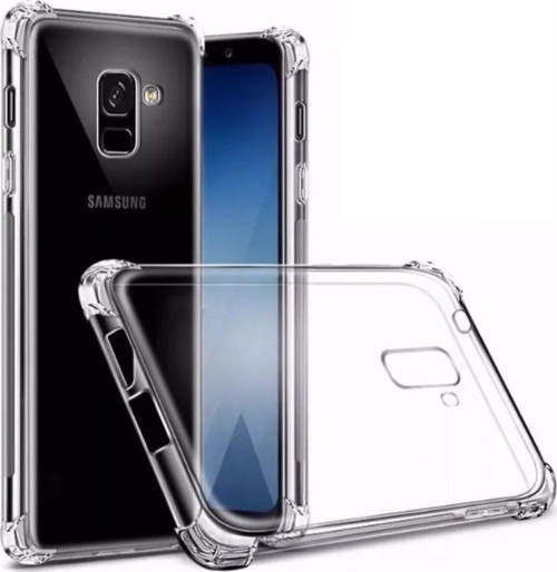 Samsung Galaxy J6 Şeffaf Airbag Antishock Köşe Korumalı Silikon Kılıf