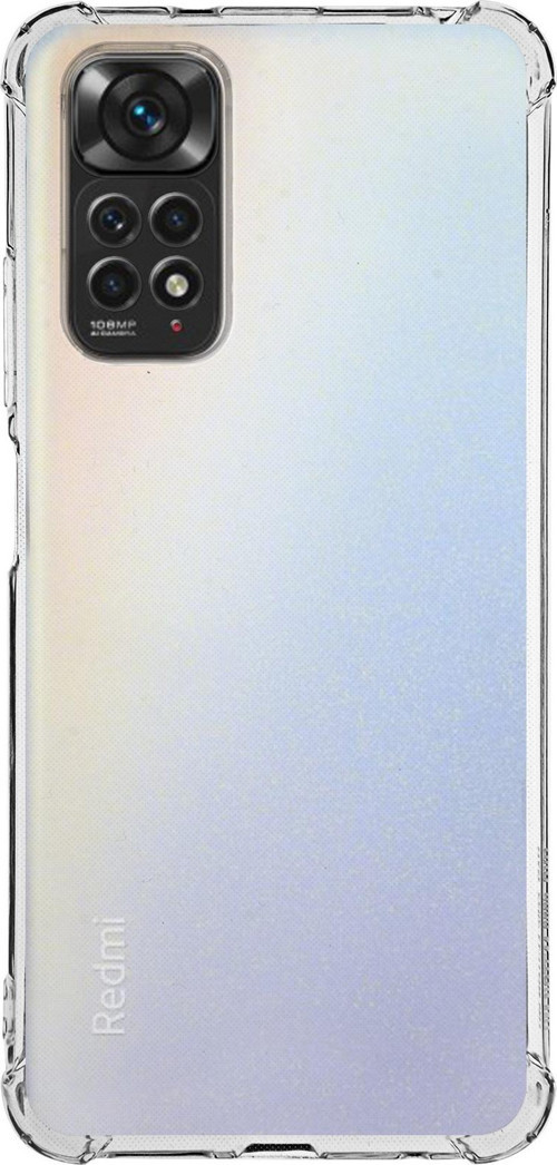Xiaomi Redmi Note 11S Kapak Kamera Korumalı AirBag Antishock Şeffaf Silikon Kılıf