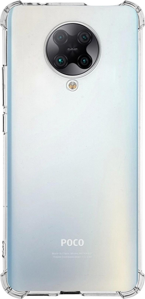 Xiaomi Poco F2 Pro Kapak Köşe Korumalı AirBag Antishock Şeffaf Silikon Kılıf
