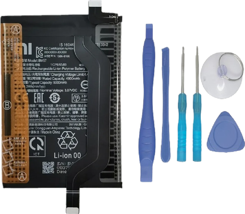 Xiaomi POCO X3 GT - BM 57 - Batarya Pil Sıfır Orijinal + TAMİR SETİ