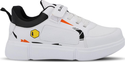KEPA IN Unisex Çocuk Sneaker Ayakkabı Beyaz / Siyah