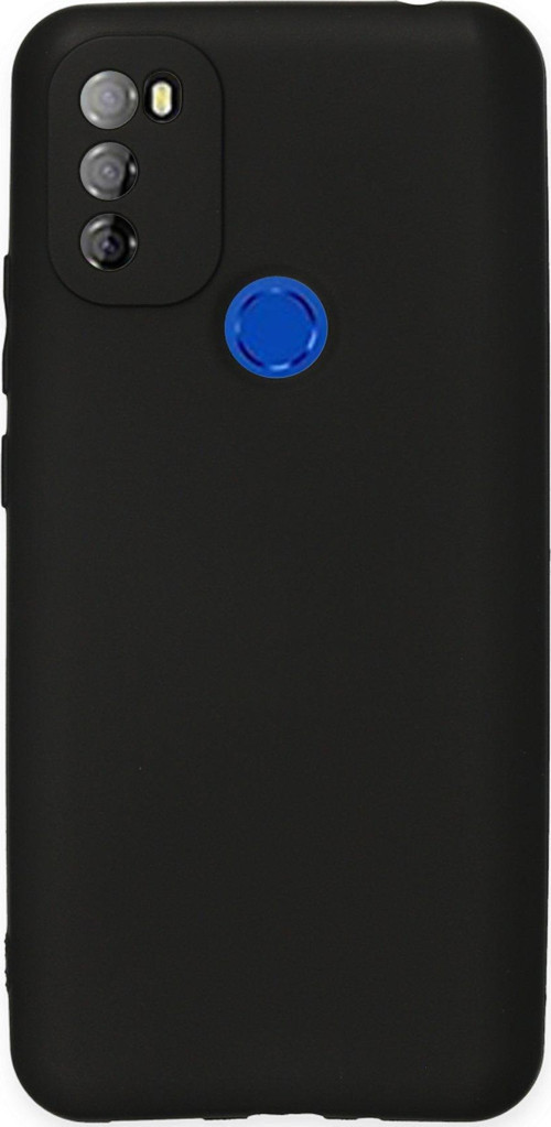 Reeder P13 Blue Max Pro 256GB ile Uyumlu Kapak Kamera Korumalı Mat Siyah Yumuşak Silikon Kılıf