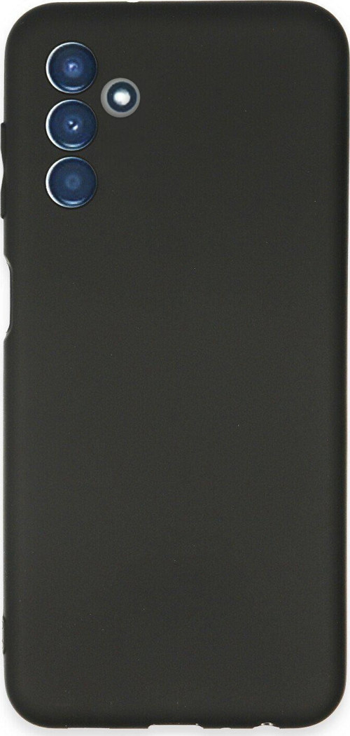 Samsung Galaxy A13 5G Kapak Mat Siyah Yumuşak Silikon Kılıf