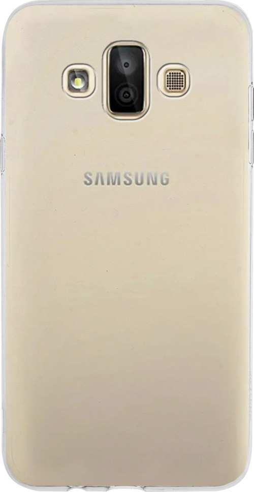 Samsung Galaxy J7 Duo Uyumlu Kapak Şeffaf Silikon Kılıf