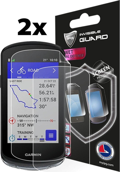 Garmin Edge 1040-1040 Solar Bisiklet Bilgisayarı Ekran Koruyucu (2 Adet)