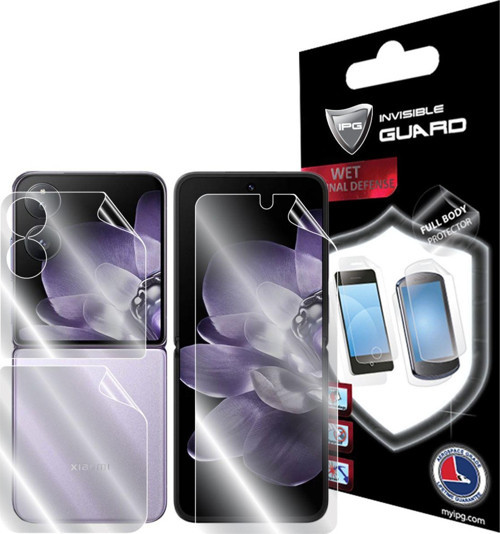 Xiaomi Mıx Flip Hydrogel Görünmez Ekran Koruyucu (Ön - İç Ekran Ve Arka)