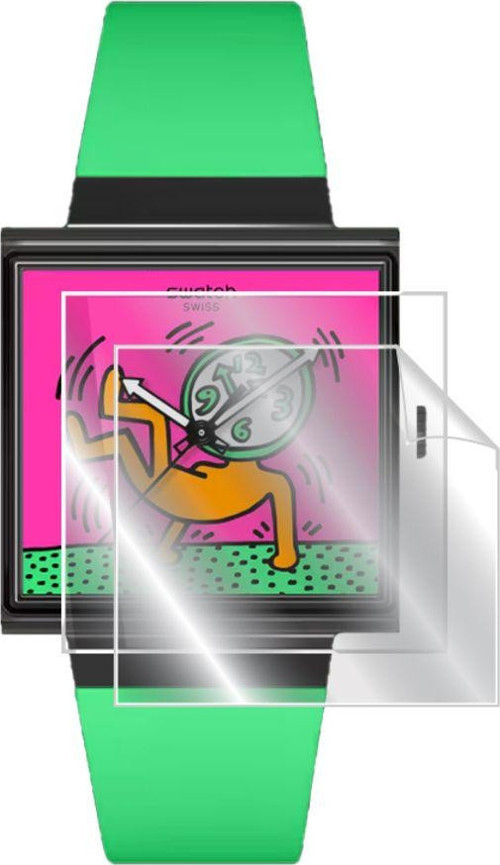 Swatch Break Free Serisi What If, Breaks Off, Loose, Time Hydrogel Ekran Koruma (2 Adet)