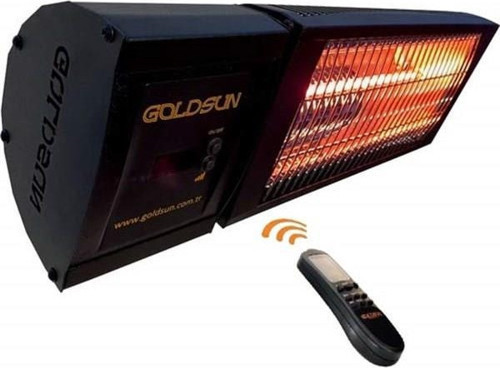 Nova Plus 2000 Watt GSN20P Kumandalı Elektrikli İnfrared Isıtıcı-Siyah