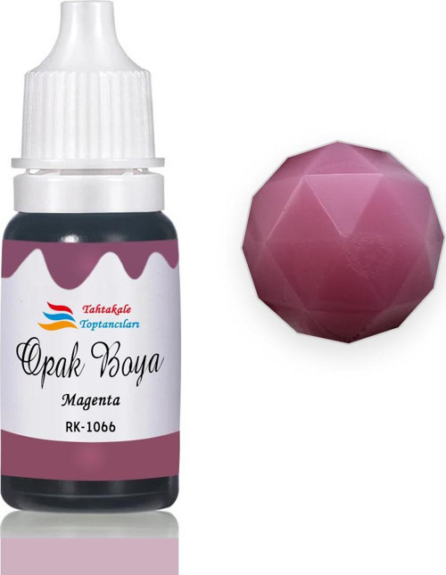 Epoksi Reçine Opak Boya Pigment Opak Epoksi Boyası 20 ML Magenta - 1066