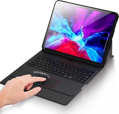 Apple iPad Pro 12.9 2018 (3.Nesil) Multifunctional Kablosuz Klavyeli Kılıf Touchpad