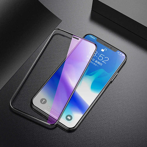 Apple iPhone XS Max 6.5 0.3 mm V Pro Ekran Koruyucu Anti-Bluelight