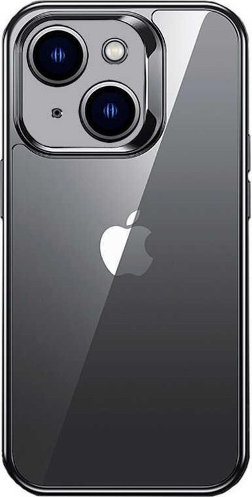 Apple iPhone 14 Kılıf Electroplating TPU Kapak Ekran Koruyucu Hediyeli