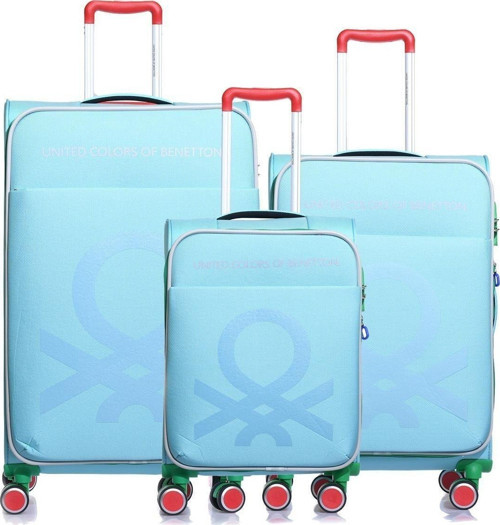 14Bnt2200-Set-Aq Aqua Unisex 3 Lü Set Bavul