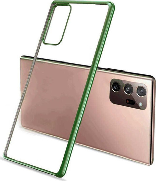 Galaxy Note 20 Köşeleri Parlak Renkli Magic Glitz Transparent Kapak