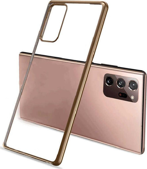 Galaxy Note 20 Köşeleri Parlak Renkli Magic Glitz Transparent Kapak