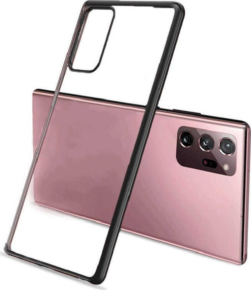 Galaxy Note 20 Köşeleri Parlak Renkli Magic Glitz Transparent Kapak