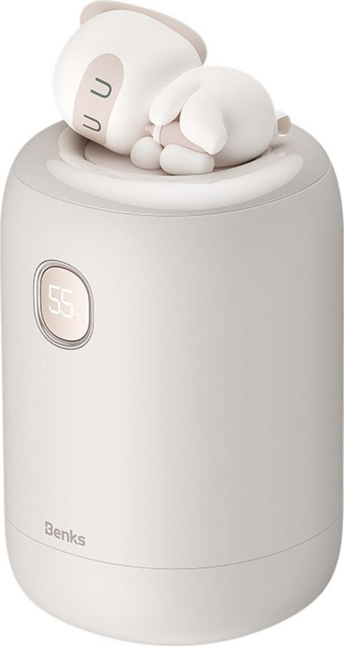 Ns03 Dijital Ekran El Isıtıcı Özellikli Aroma Kokulu Powerbank 15W 10000Mah