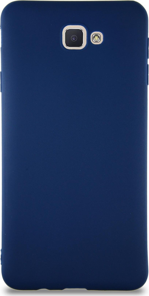 Samsung Galaxy J7 Prime 2 Kılıf Soft Premier Renkli Silikon Kapak - Lacivert