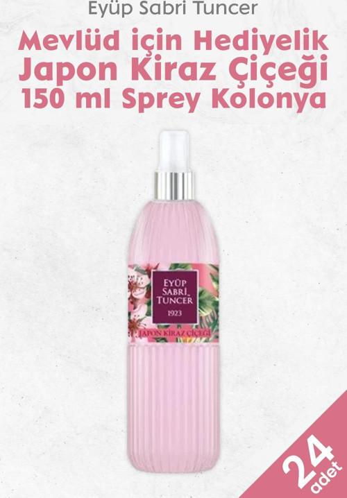 Japon Kiraz Çiçeği Kolonyası 150 ML x 24 adet