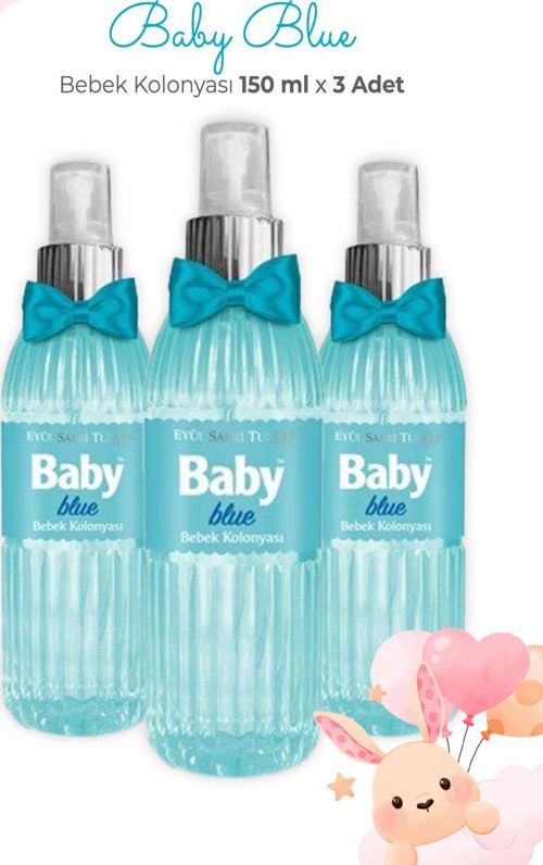 Baby Blue Bebek Kolonyası 150 ml x 3 Adet