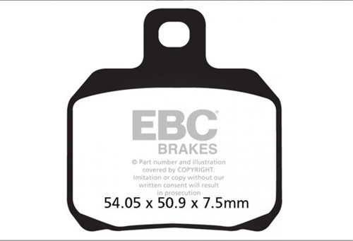 Fren Balatası Yarı Sinter Fa266v Ducatı Monster 696 796 1100 1200 Peugeot Speedfıght Django - 15