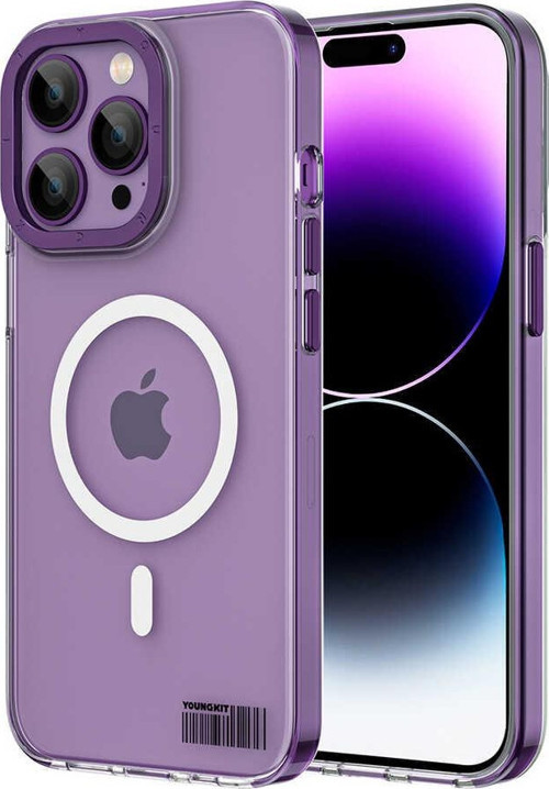 Apple iPhone 14 Pro Kılıf Magsafe Şarj Özellikli Coloured Glaze Serisi Kapak