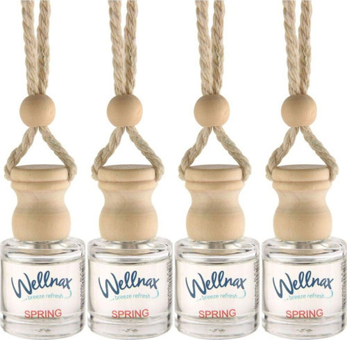 Oto 8Ml Cam Şişe Araç Ferahlatıcı Spring Kokulu X4