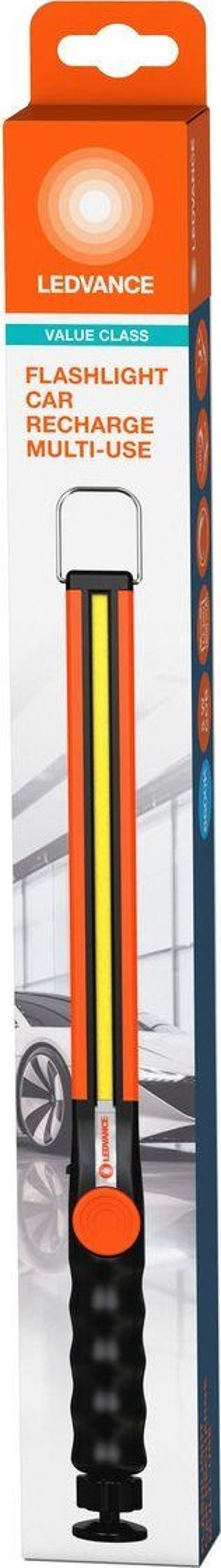 Led 6W 6500K 400lm IP22 Beyaz Işık Araç Tipi Multi Şarjlı El Feneri