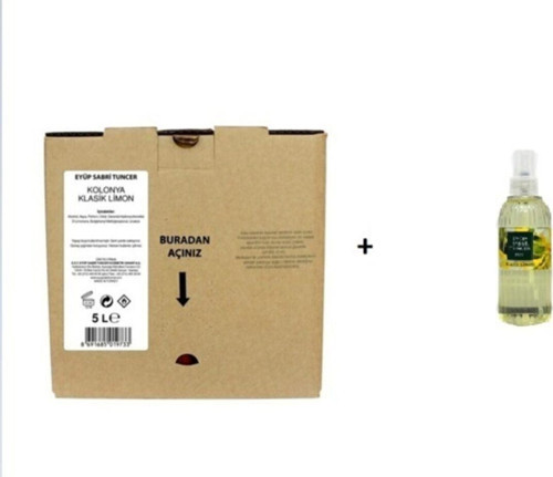 Klasik Limon Kolonyası 5 Lt ve 150 ML