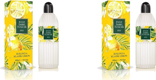 Klasik Limon Kolonyası 80 Derece Pet 400 ml x 2