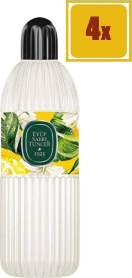 Klasik Limon Kolonyası 80 Derece Pet Şişe 400 ml x 4 Adet