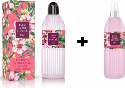 Japon Kiraz Çiçeği 400 ml ve 150 ml Pet Şişe Kolonya