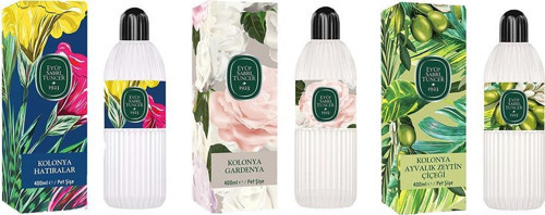 Kolonya Hatıralar, Gardenya ve Ayvalık Zeytin Çiçeği Pet Şişe 400 ML