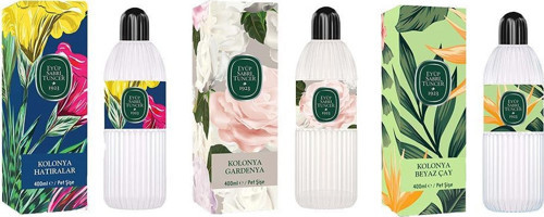 Kolonya Hatıralar, Gardenya ve Beyaz Çay Pet Şişe 400 ML