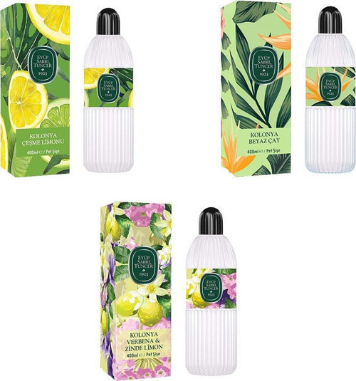 Kolonya Verbena & Zinde Limon, Çeşme Limonu ve Beyaz Çay